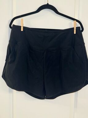 Ballad Black Women’s Athletic Shorts - Comfortable Everyday Performance (xl)